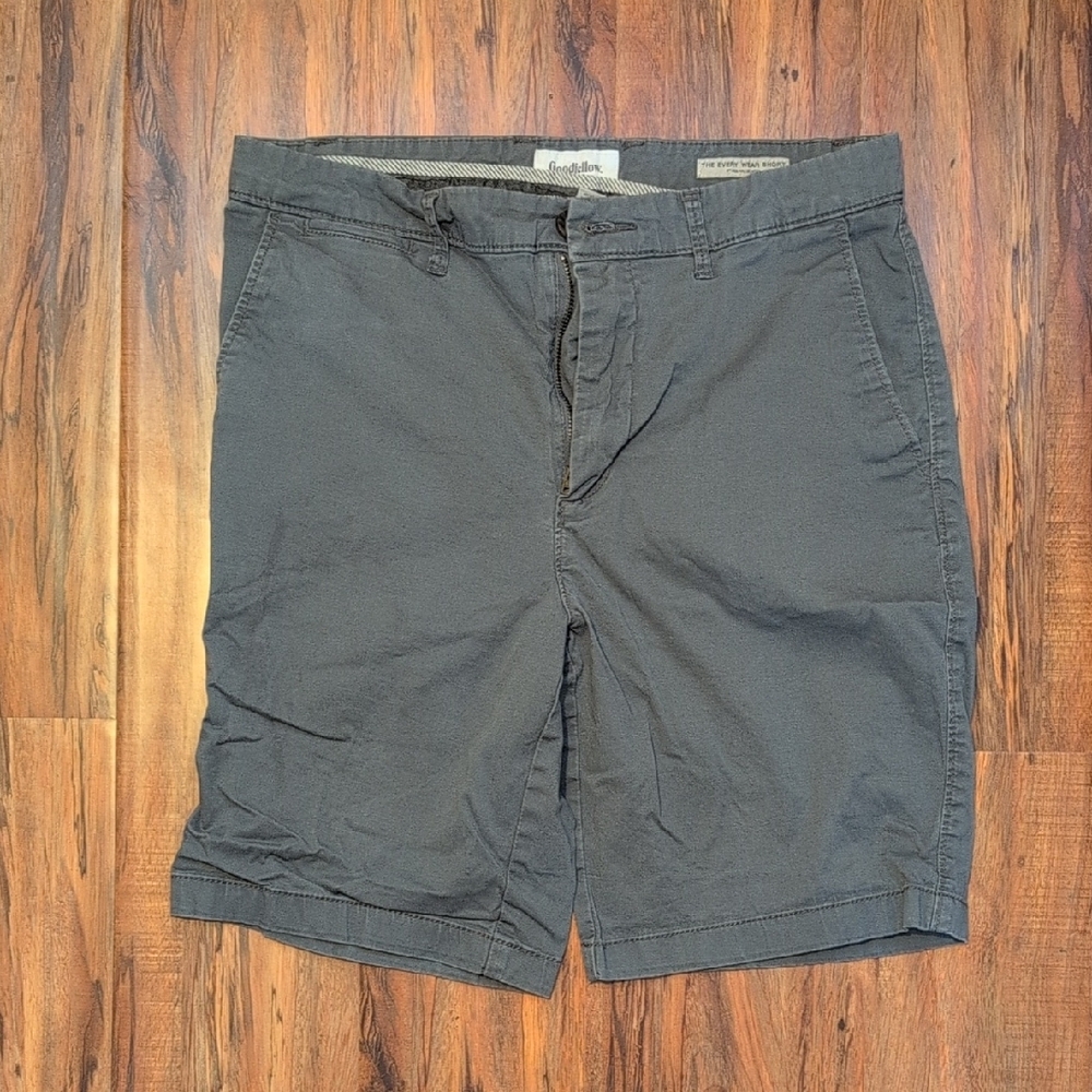 Goodfellow & Co Gray Flat Front Shorts Lightweight Casual
